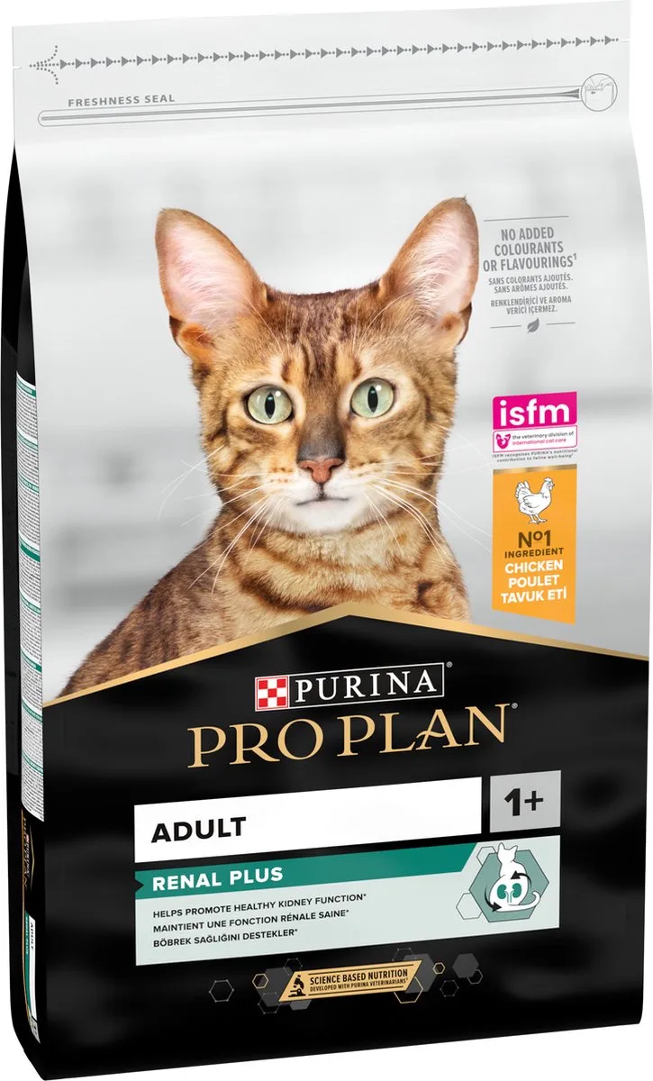 Adult Renal Plus - Katten Droogvoer - Kip - 10 kg by Purina Pro Plan – product photo 1 of 6