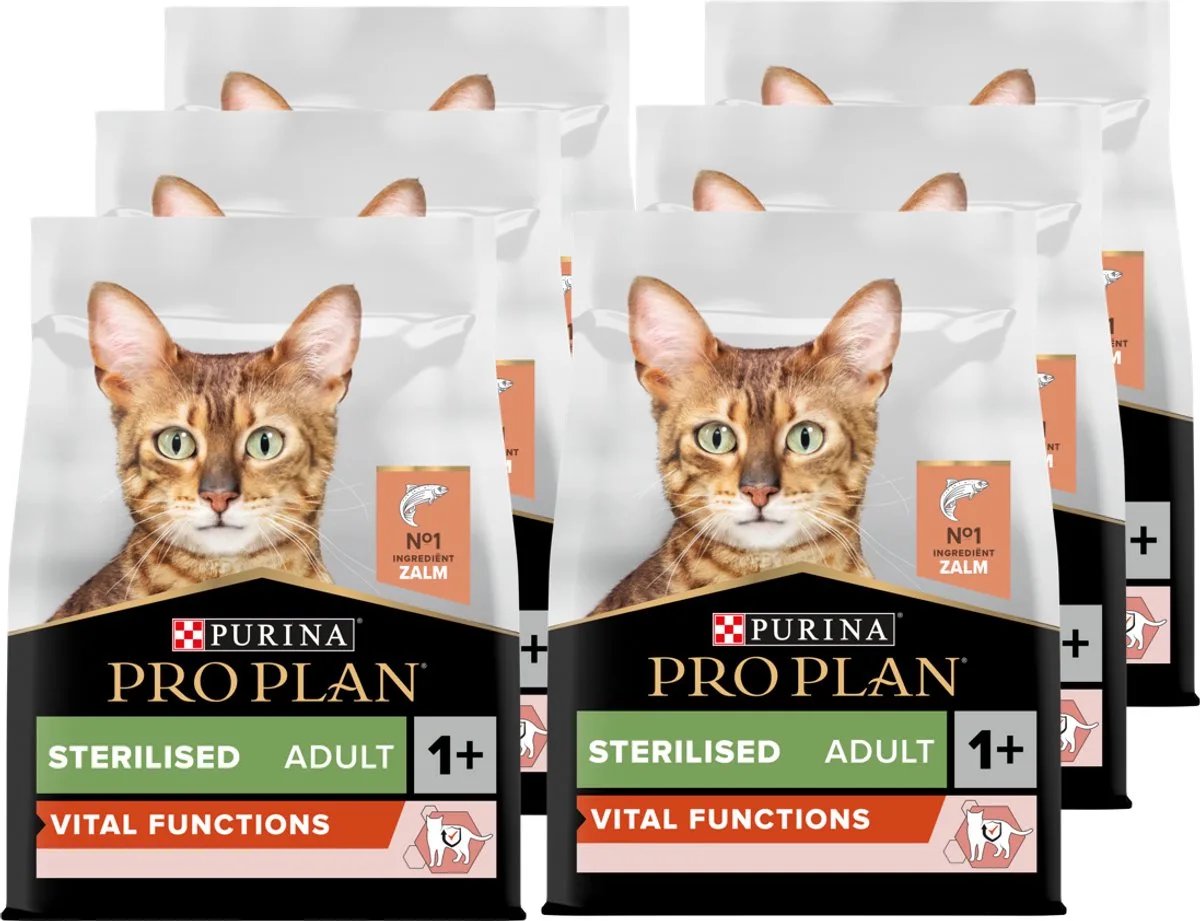 Adult Sterilised Vital Functions - Zalm - 6x 1.5 kg by Purina Pro Plan – product photo