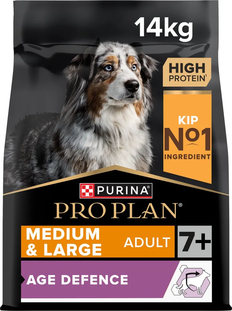 Age Defence Senior (7+) - Hondenvoer - Kip - 14 kg de Purina Pro Plan – photo produit 1 sur 6