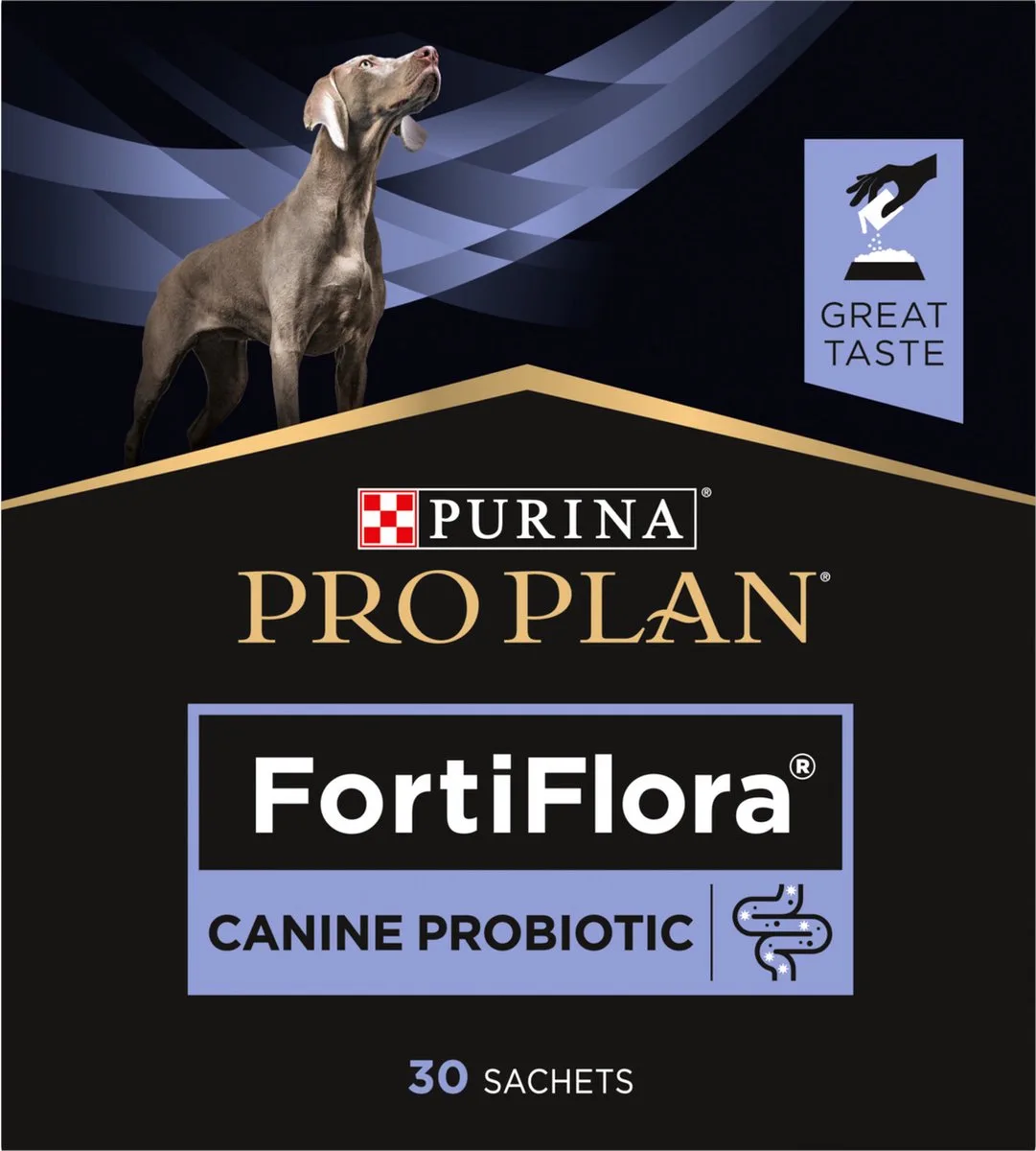 Canine Fortiflora Probiotic - Voedingssupplement - 30x1 g van Purina Pro Plan – productfoto