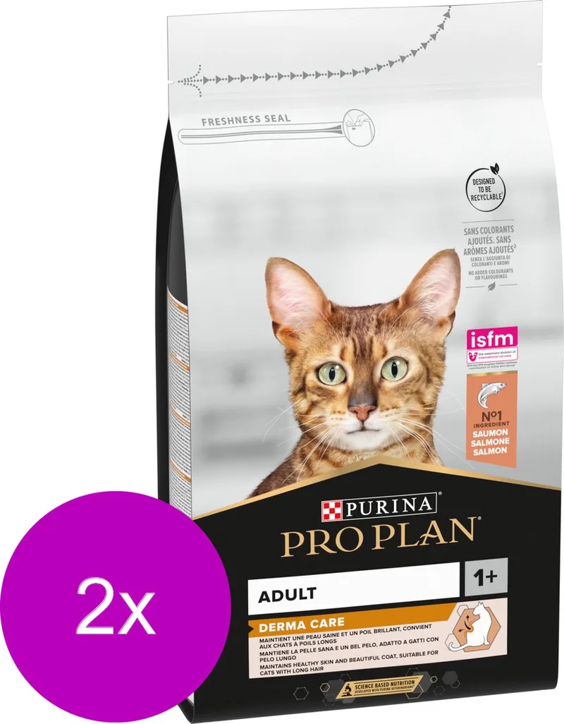 Cat Elegant - Kattenvoer - 2 x Zalm 1.5 kg by Purina Pro Plan – product photo