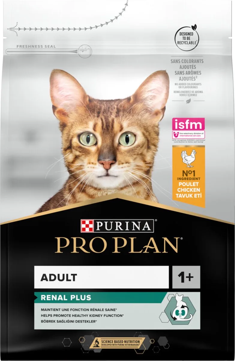 Cat Original Adult Kip - Kattenvoer - 4 x 3 kg von Purina Pro Plan – Produktfoto