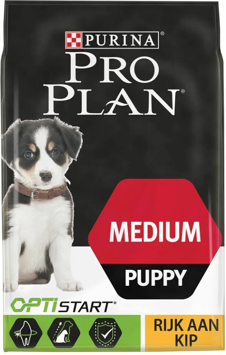 Dog Puppy Medium Breed Kip - Hondenvoer - 4 x 3 kg von Purina Pro Plan – Produktfoto