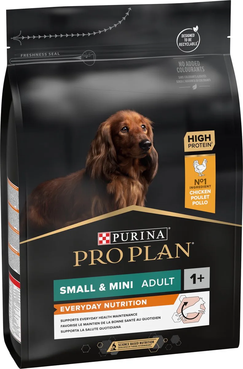 Everyday Nutrition Adult Small & Mini - Honden Droogvoer - Kip - 3 kg von Purina Pro Plan – Produktfoto 1 von 6