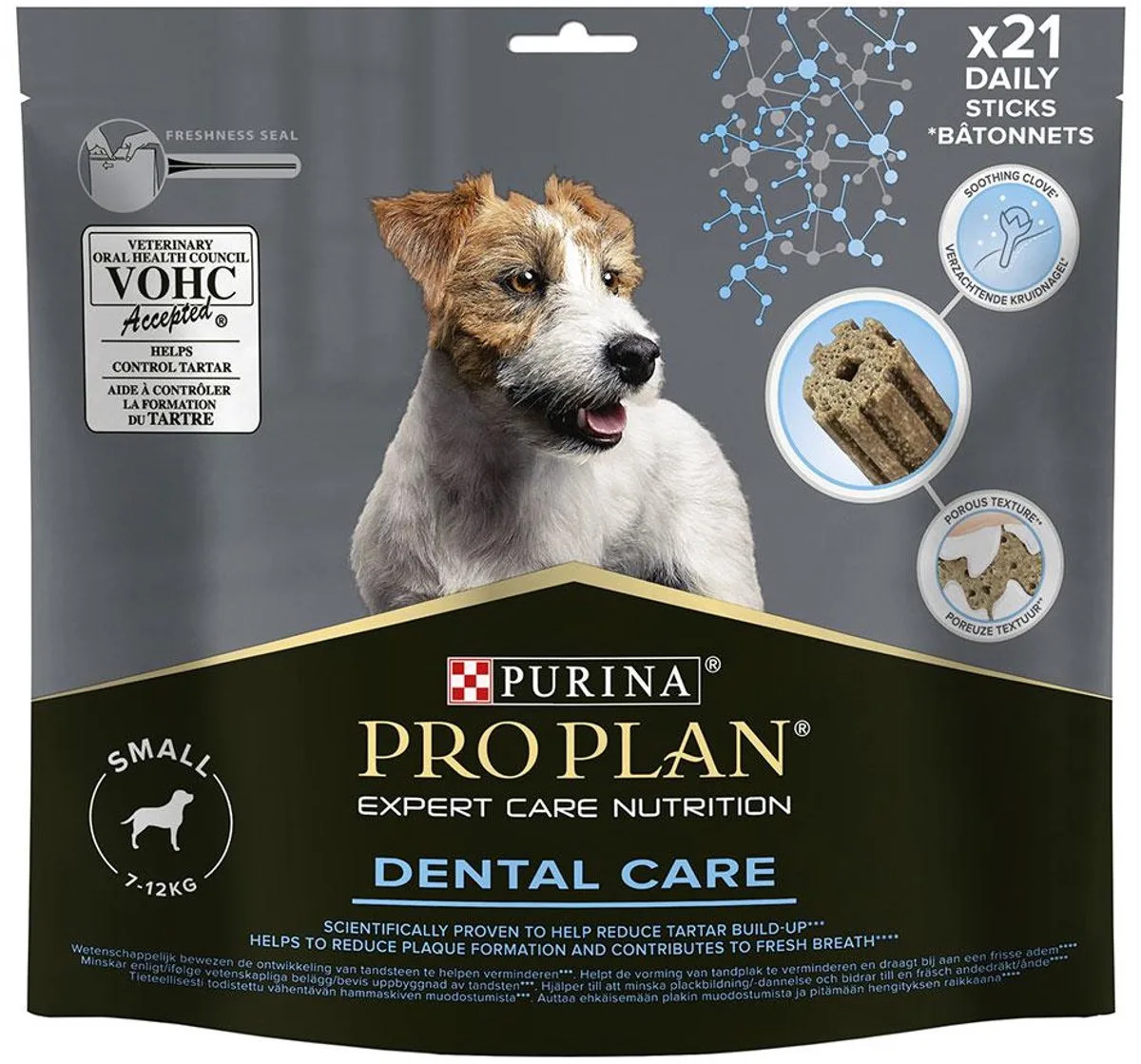 Expert Care Nutrition Dental Care Kleine Honden 5x345g van Purina Pro Plan – productfoto