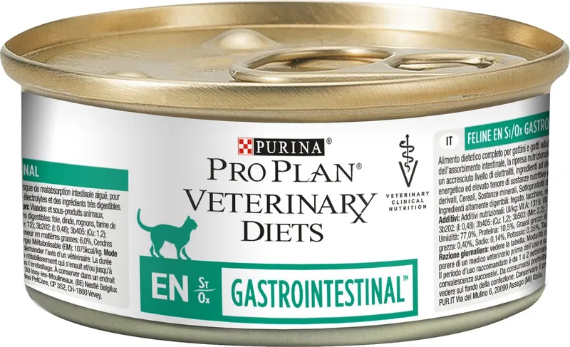 Feline EN Gastrointestinal Kattenvoer 24 x 195 gram natvoer fra Purina Pro Plan – produktbillede