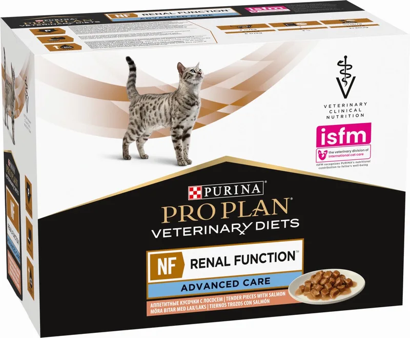 Feline Nf Renal Function 10x85 g - Kattenvoer - Zalm von Purina Pro Plan – Produktfoto