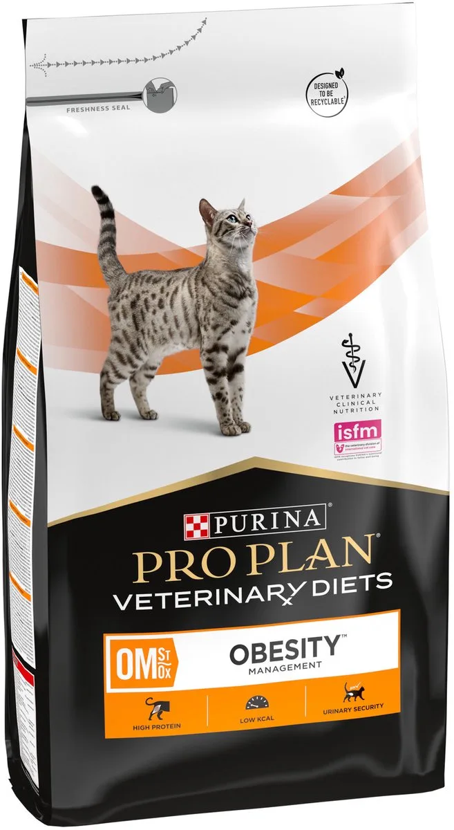 Feline Om Obesity Management - Kattenvoer - 1.5 kg de Purina Pro Plan – photo produit