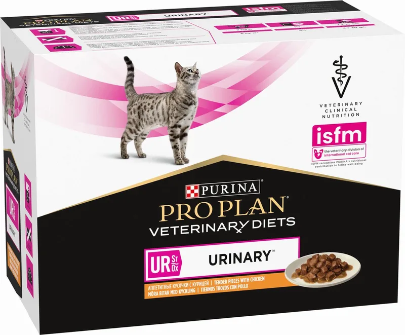 Feline Ur Urinary 10x85 g - Kattenvoer - Kip by Purina Pro Plan – product photo
