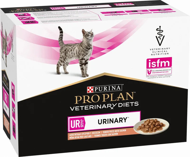 Feline Ur Urinary 10x85 g - Kattenvoer - Zalm de Purina Pro Plan – photo produit