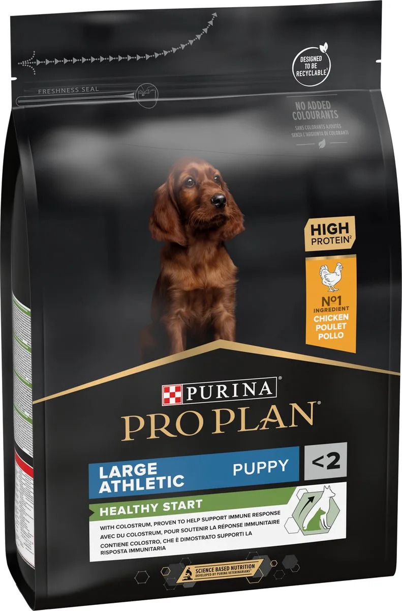 Healthy Start Puppy Large Athletic - Honden Droogvoer - Kip - 3 kg by Purina Pro Plan – product photo