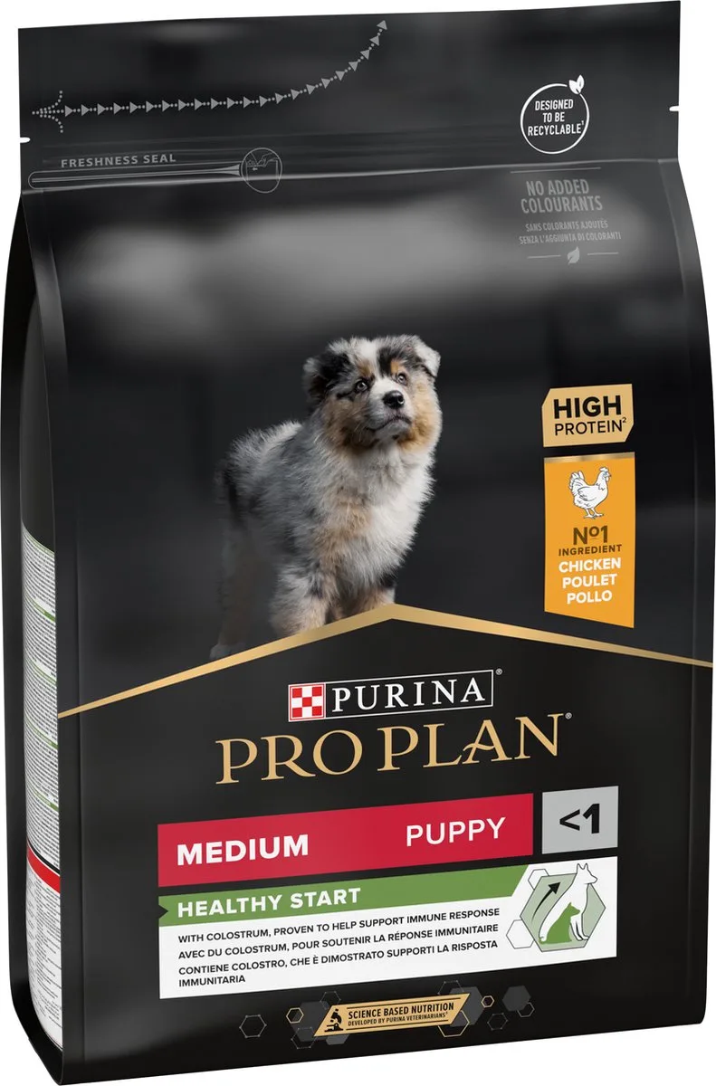Healthy Start Puppy Medium - Honden Droogvoer - Kip - 3 kg by Purina Pro Plan – product photo 1 of 6