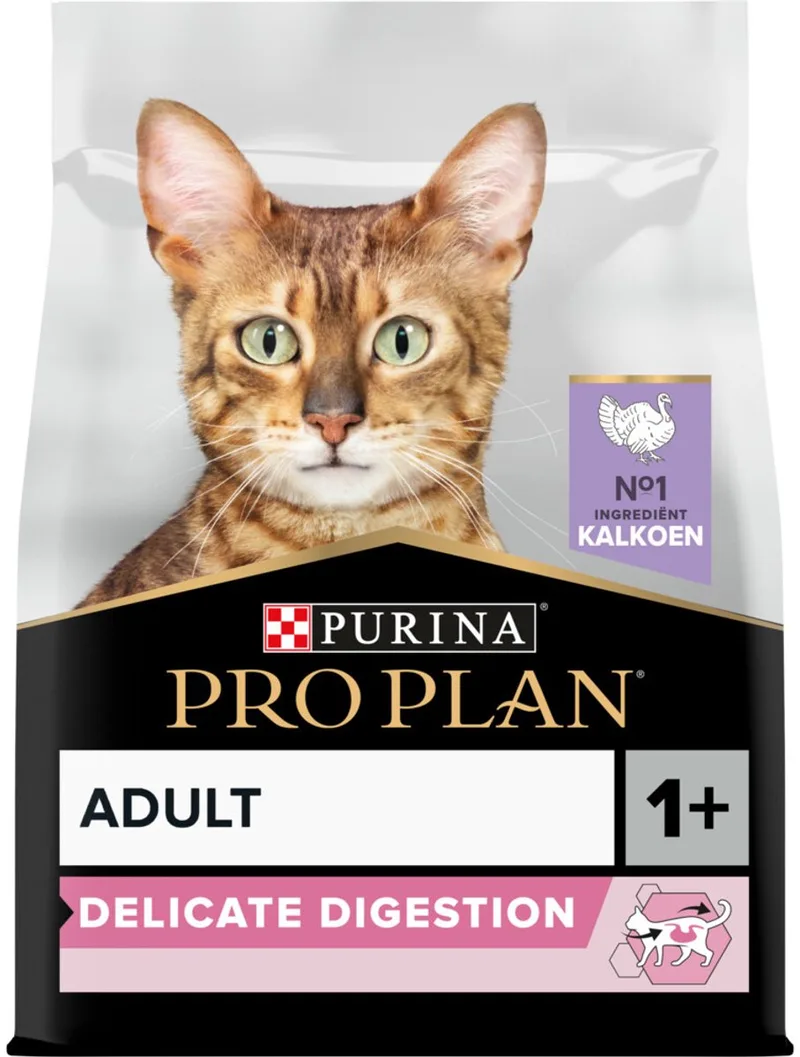 Katten - Droogvoer - Adult - Delicate Digestion Kalkoen - 2 x 1,5kg von Purina Pro Plan – Produktfoto