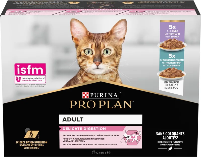 Kattenvoer Purina Pro Plan Delicate Pauw Vis 10 x 85 g by Purina Pro Plan – product photo