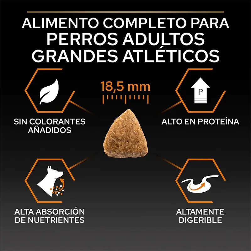 Large Athletic Adult - Hondenvoer - Kip - 14 kg by Purina Pro Plan – product photo 6 of 6