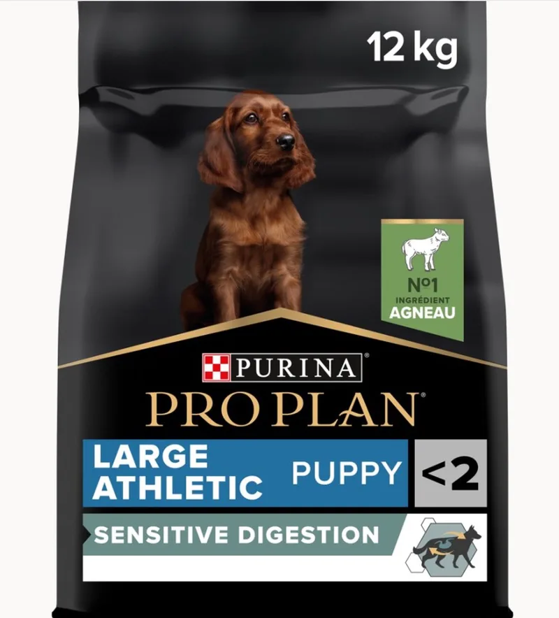 Large Athletic Puppy Optidigest- Hondenvoer - 12Kg von Purina Pro Plan – Produktfoto