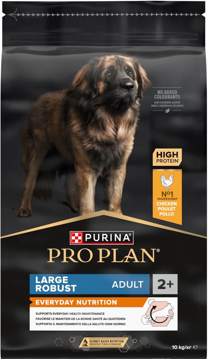 Large Robust Adult - Hondenvoer - Kip - 10 kg by Purina Pro Plan – product photo