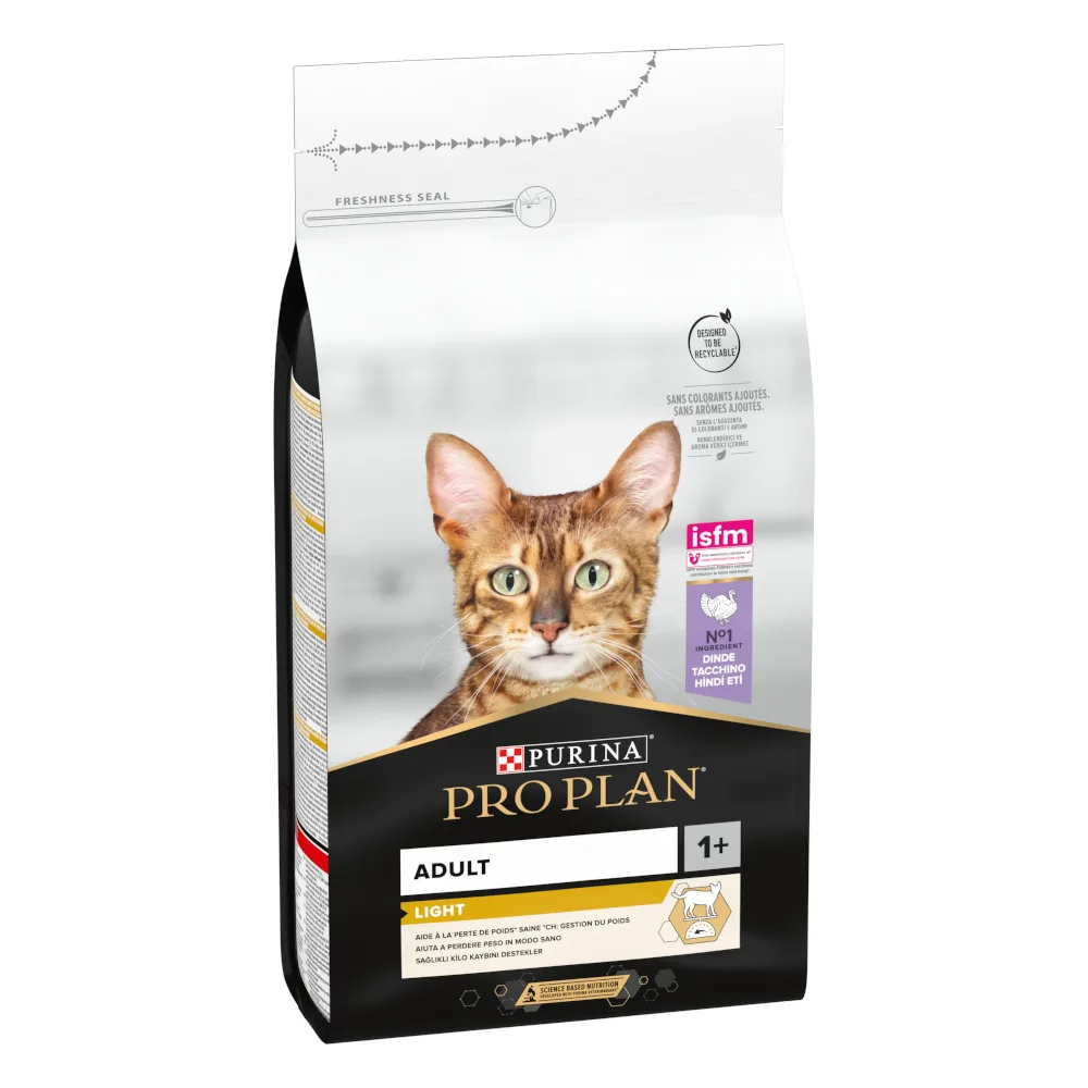 Light Adult rijk aan kalkoen Kattenvoer - Voordeelpakket: 4 x 1,5 kg by Purina Pro Plan – product photo