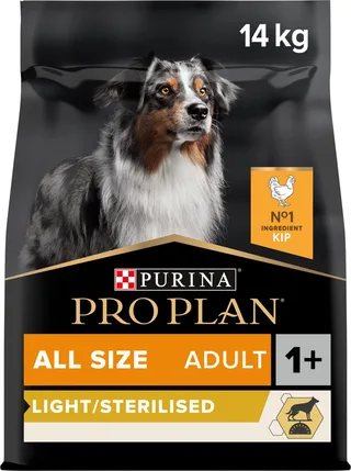 Light/Sterilised Adult - Hondenvoer - Kip - 14 kg by Purina Pro Plan – product photo 1 of 6