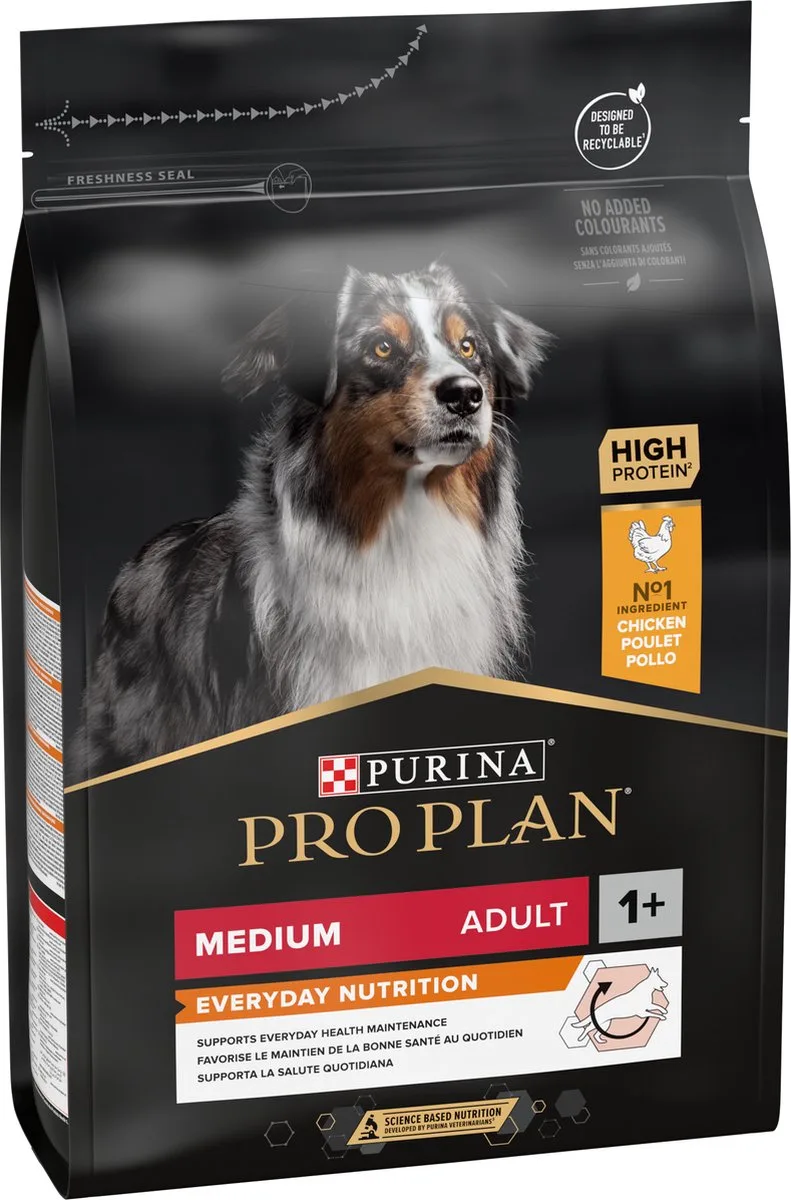 Medium Adult Everyday Nutrition- Honden droogvoer - Kip - 3 kg by Purina Pro Plan – product photo 1 of 6
