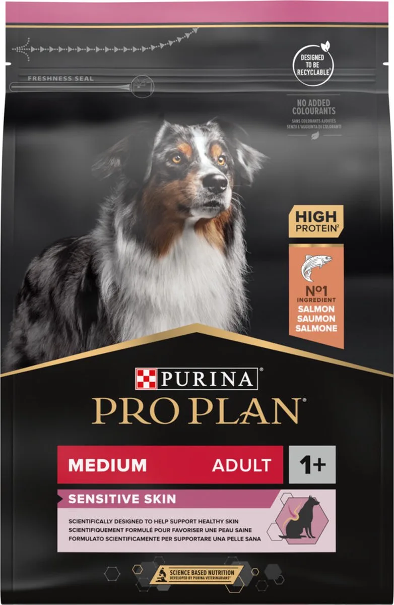 optiderma sensitive skin voor medium rassen - 1 ST à 3 KG van Purina Pro Plan – productfoto