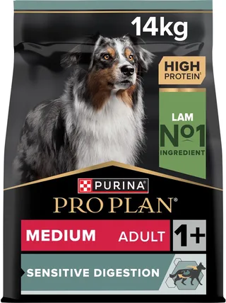Sensitive Digestion Medium Adult - Hondenvoer - Lam - 14 kg de Purina Pro Plan – photo produit 1 sur 3