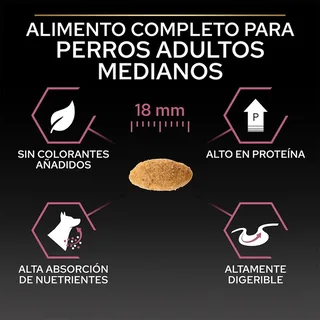 Sensitive Skin Medium Adult - Hondenvoer - Zalm - 14 kg fra Purina Pro Plan – produktbillede 6 af 6