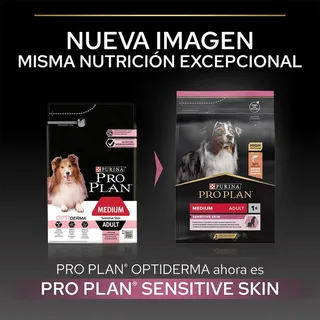 Sensitive Skin Medium Adult - Hondenvoer - Zalm - 14 kg fra Purina Pro Plan – produktbillede 2 af 6