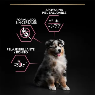 Sensitive Skin Medium Puppy - Hondenvoer - Zalm - 12 kg de Purina Pro Plan – photo produit 3 sur 6