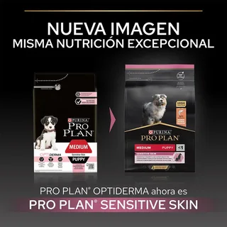 Sensitive Skin Medium Puppy - Hondenvoer - Zalm - 12 kg de Purina Pro Plan – photo produit 2 sur 6