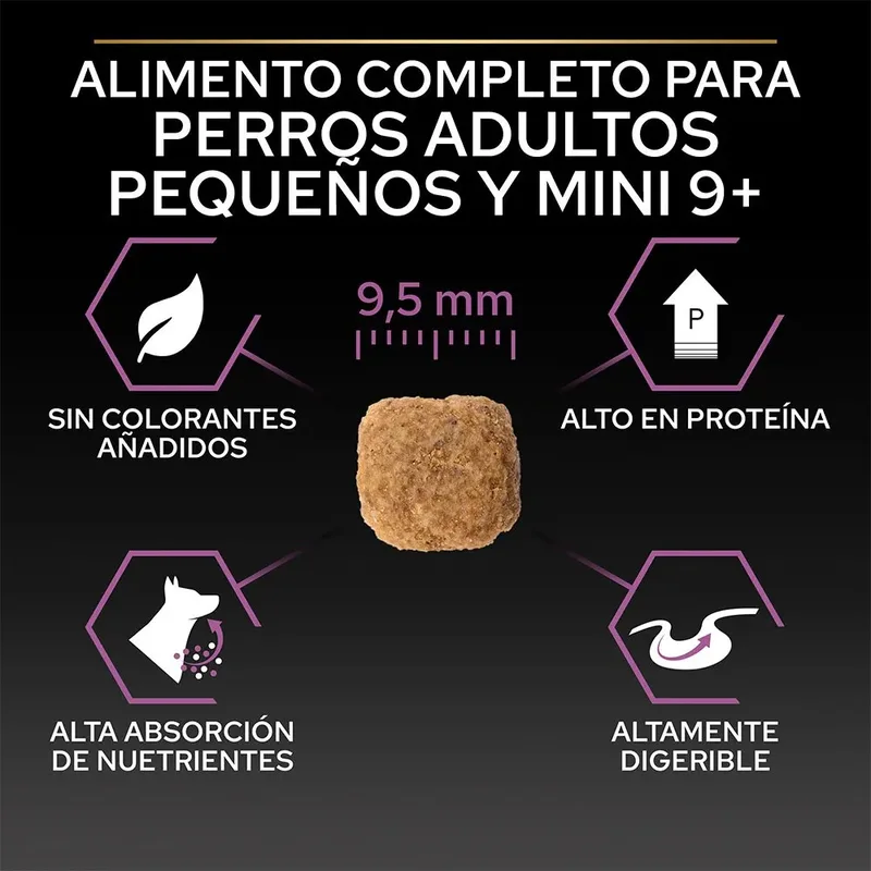 Small & Mini Adult 9+ (Senior) Age Defence - Honden Droogvoer - Kip - 3 kg by Purina Pro Plan – product photo 6 of 6