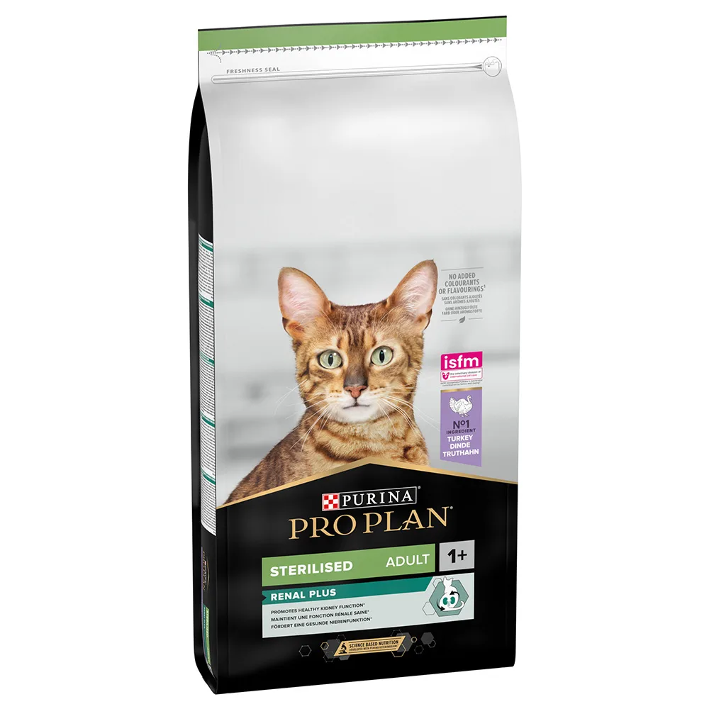 Sterilised Adult Renal Plus Kalkoen Kattenvoer - 14 kg van Purina Pro Plan – productfoto