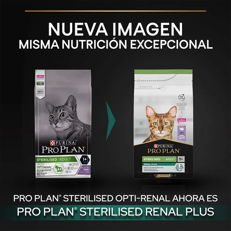 Sterilised - Kalkoen/Kip - Kattenvoer - 1.5 kg de Purina Pro Plan – photo produit 2 sur 6