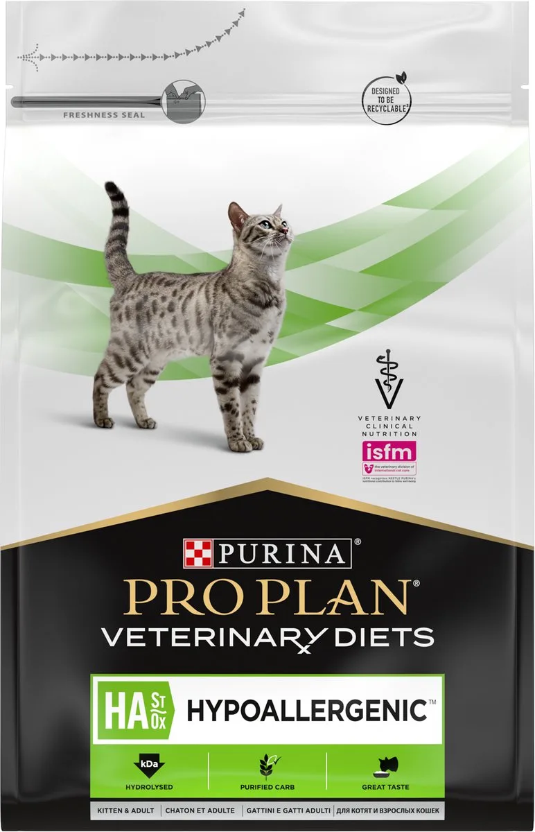 VD HA Hypoallergenic - Kat - 2 x 3,5 kg van Purina Pro Plan – productfoto