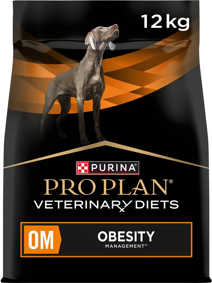 VD OM Obesity Management Hond - 2 x 12 kg van Purina Pro Plan – productfoto