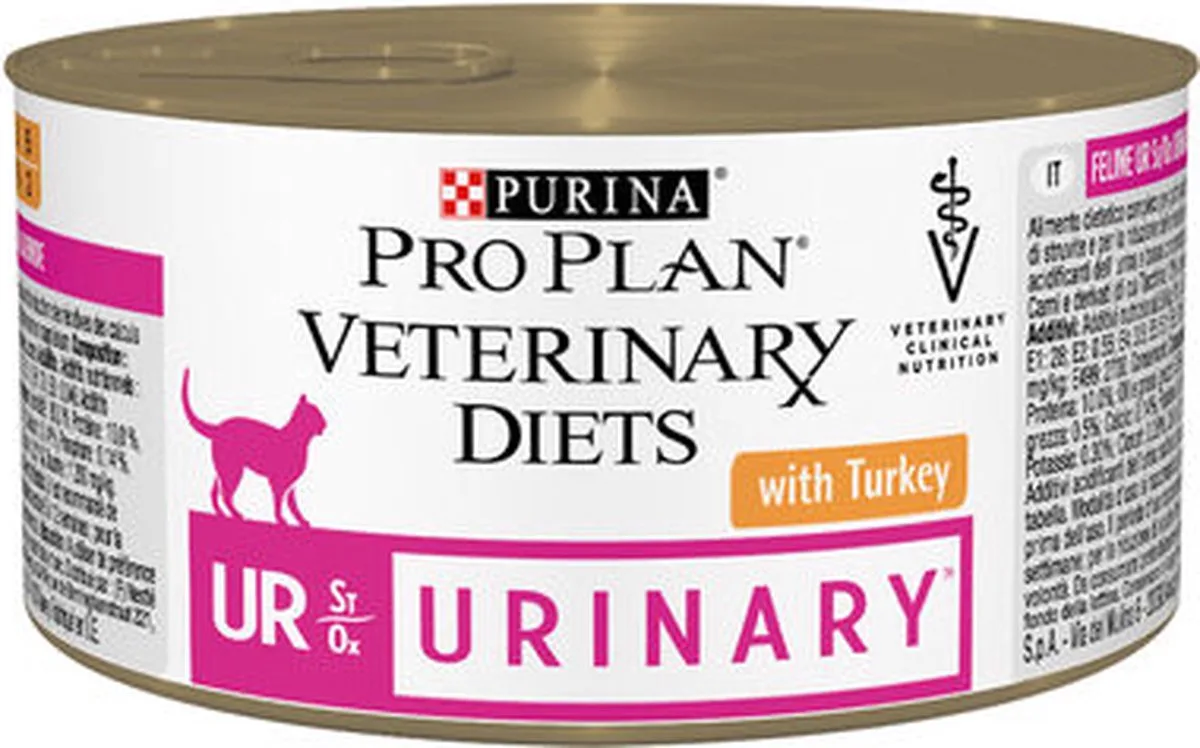 VD UR Urinary Kat Blik - 24 x 195 g van Purina Pro Plan – productfoto