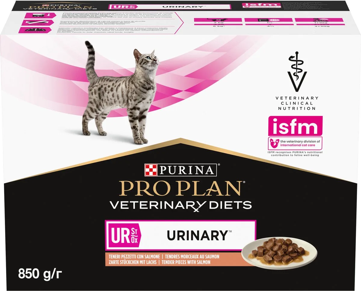 VD UR Urinary Kat Pouch Zalm - 20 x 85 g by Purina Pro Plan – product photo