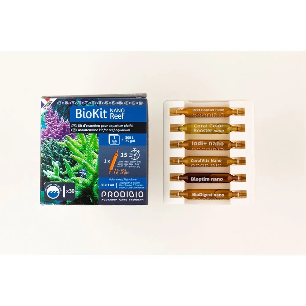 Bio Kit Nano Reef Voedingssupplement 30 Eenheden de Prodibio – photo produit