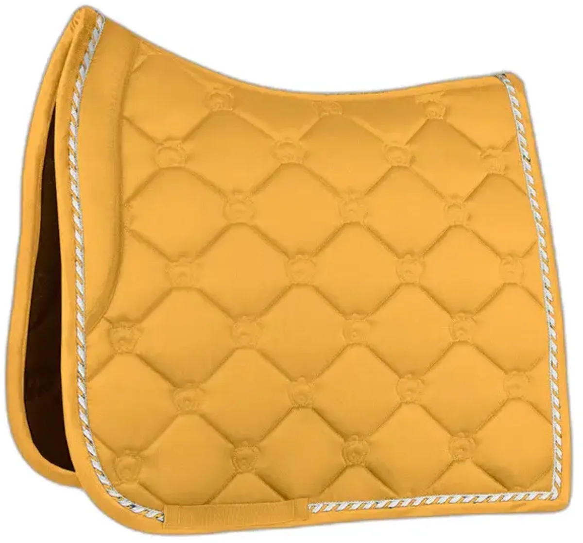 Dressuurmat voor paarden PS of Sweden The Original Monogram fra PS of Sweden i Sunburst sorbet – produktbillede