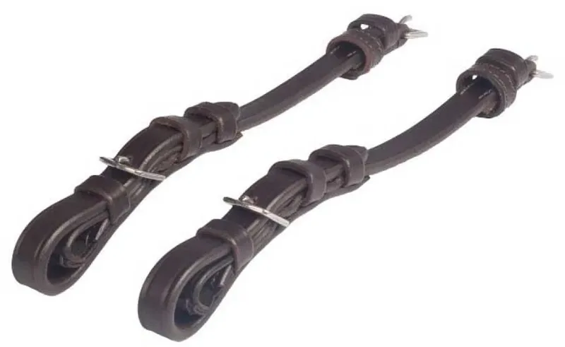 Flat Selectable Cradles & Regular Buckles Bakstuk Van Het Hoofdstel Bruin Full by PS of Sweden in Brown Leather – product photo