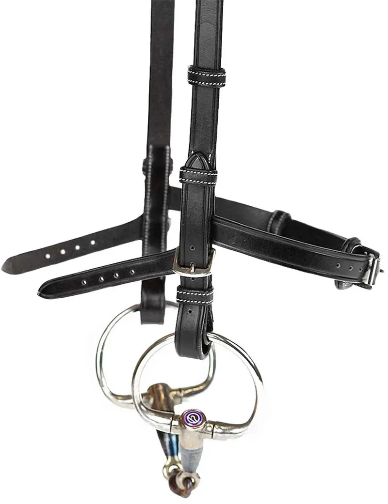 Nirak Bakstuk Van Het Hoofdstel Zwart Cob de PS of Sweden en Black Leather – photo produit