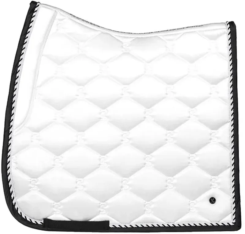 Signature Dressuur Zadeldekje Wit Pony de PS of Sweden en Blanc, Noir – photo produit