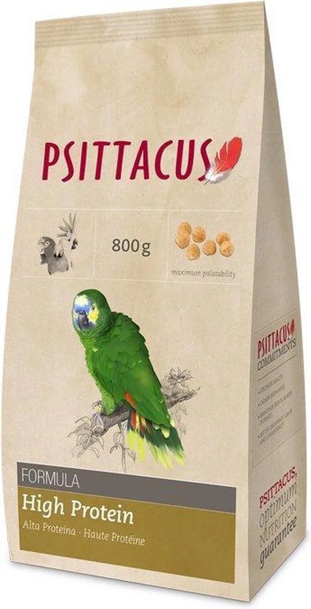Maintenance High Protein papegaaienvoer 800 gram