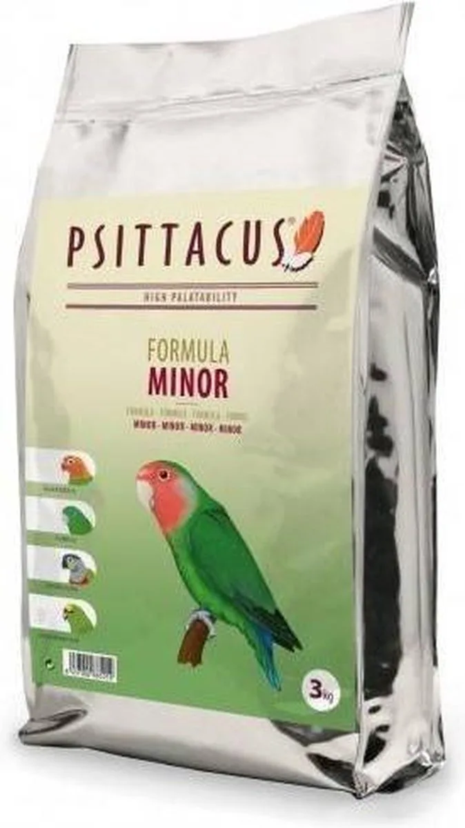 Maintenance Minor Formula vogelvoer 3KG by Psittacus – product photo