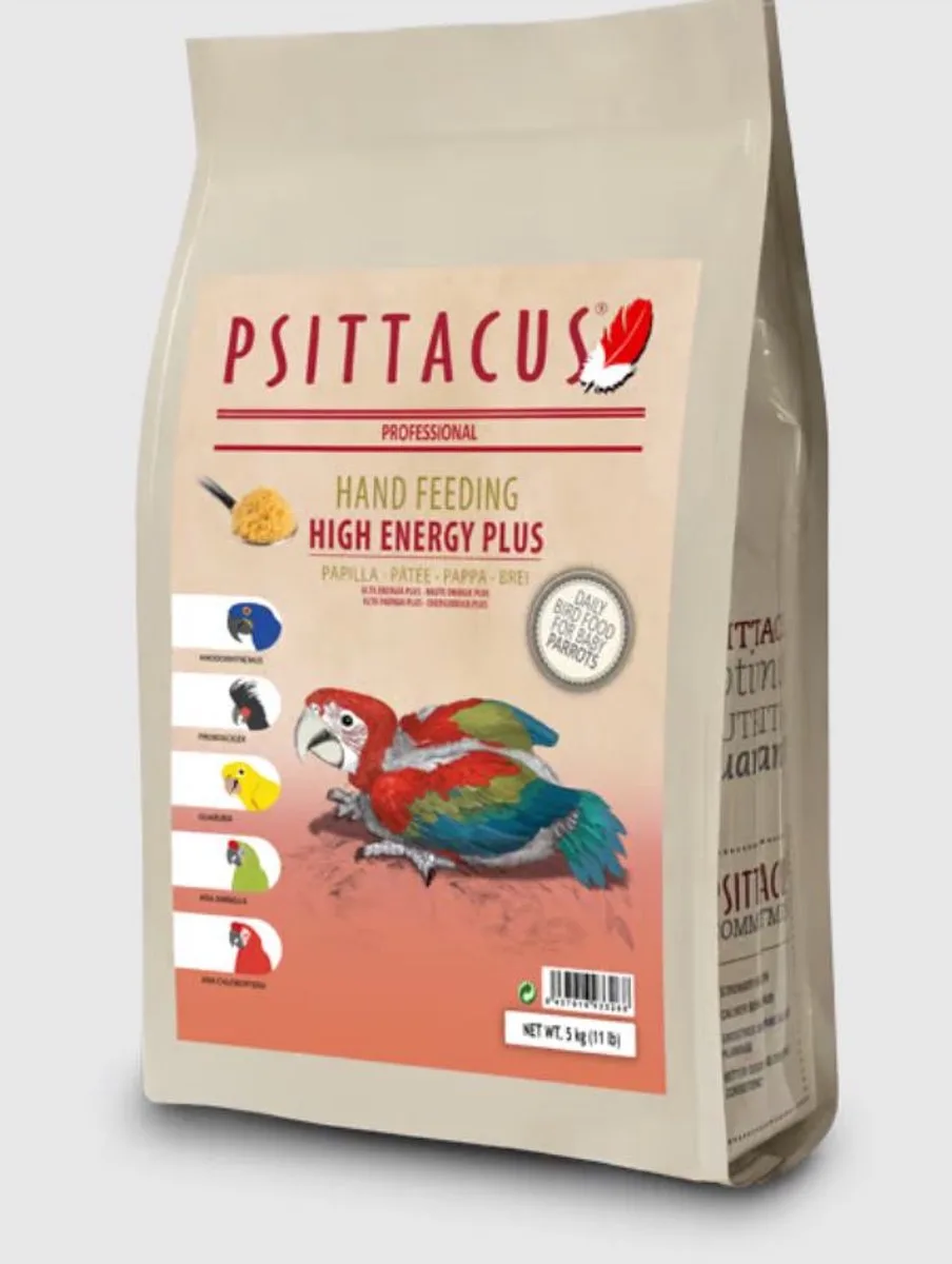 Pisttacus-Handfeeding-HighEnergy-Plus 5kg de Psittacus – photo produit