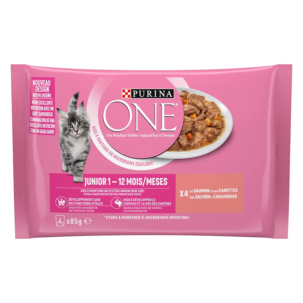 12x 85g Purina One Junior nat kattenvoer de Purina ONE – photo produit