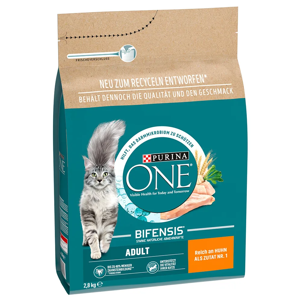 2,8kg Adult Kip & Volkoren Granen Purina ONE Kattenvoer by Purina ONE – product photo