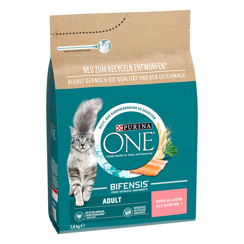 2,8kg Adult Zalm & Volkoren Granen Purina ONE Kattenvoer by Purina ONE – product photo