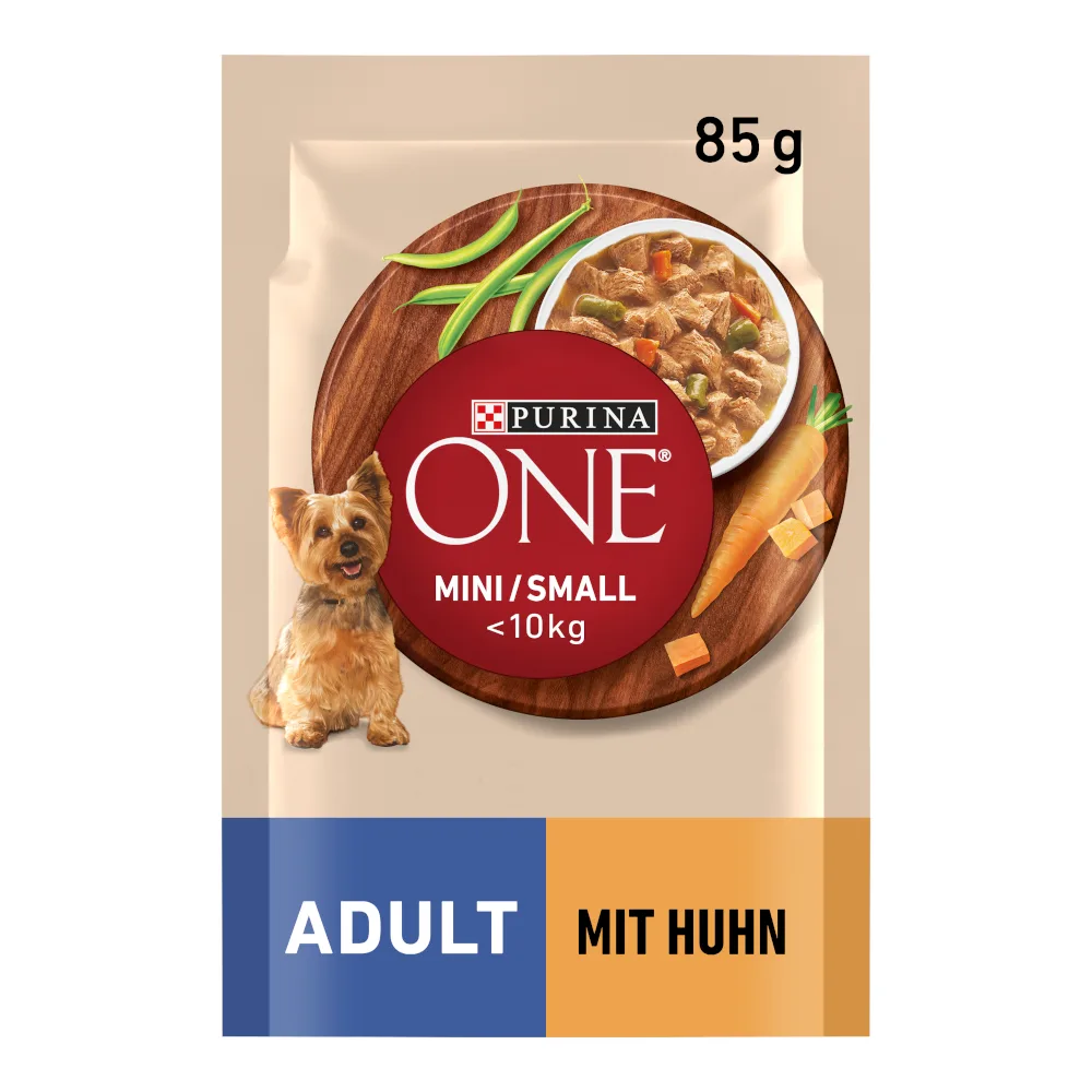 26 x 85 g Purina ONE Mini Adult Kip natvoer voor honden by Purina ONE – product photo