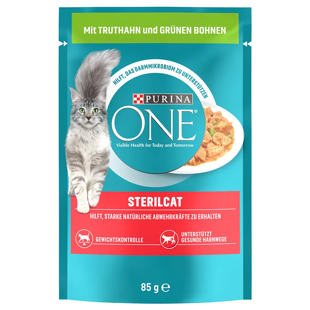26x85g Sterilcat Kalkoen Purina ONE Kattenvoer by Purina ONE – product photo